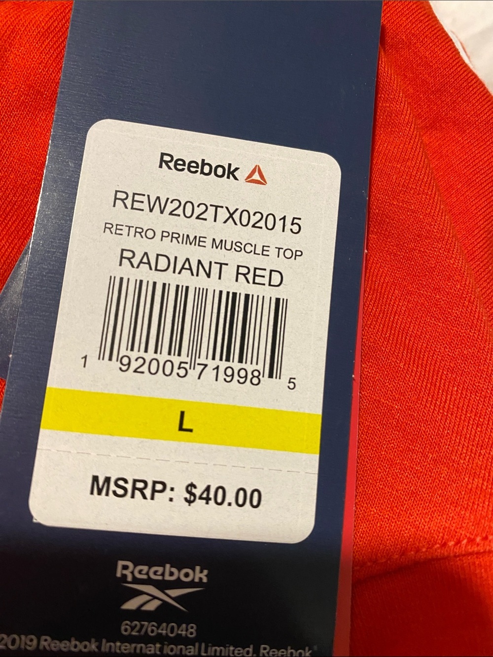 New Reebok Women’s Tank Top - Picture 7 of 7